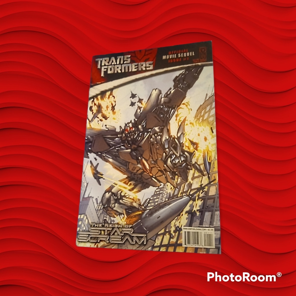 IDW Transformers Movie Sequel:The Reign of Starscream #1 Comic Book